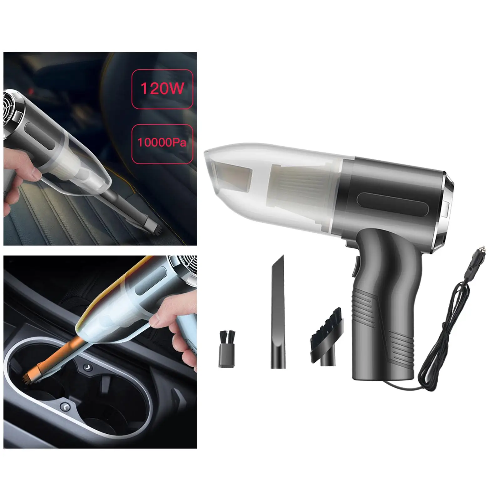 Handheld Vacuum Cleaner   Car Vacuum Cleaner Rechargeable for Car, Home, Office, Travel Cleaning