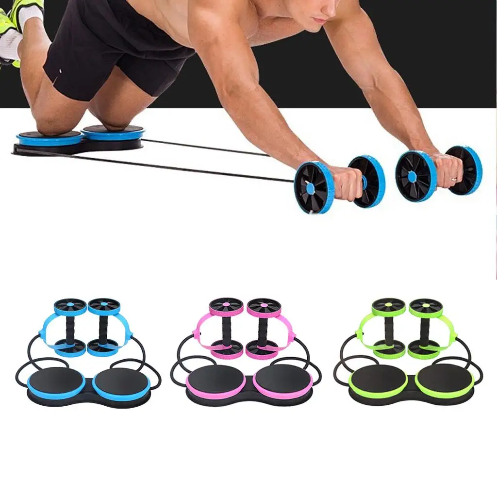  Abdominal Trainer Fitness Pull Rope Office Exerciser