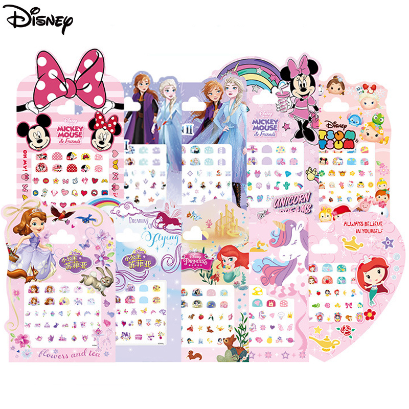 Best of Cartoon Disney Nail Art Sticker Mickey Mouse Sofia The First Snow Princess Frozen Nail Decals Decoration Brand Nail Art Stickers Reviews & Tips