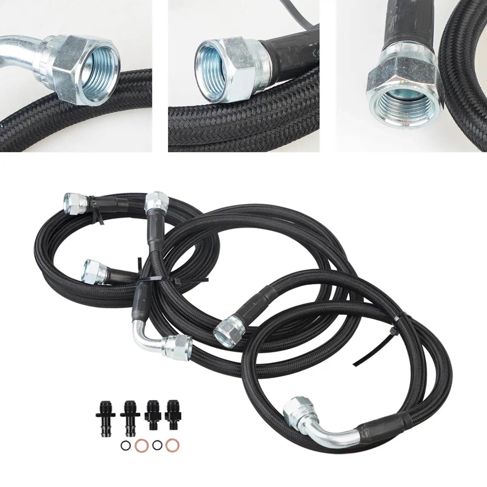 Transmission Cooler Hoses Lines Kit Accessories for Dodge RAM 2500 3500