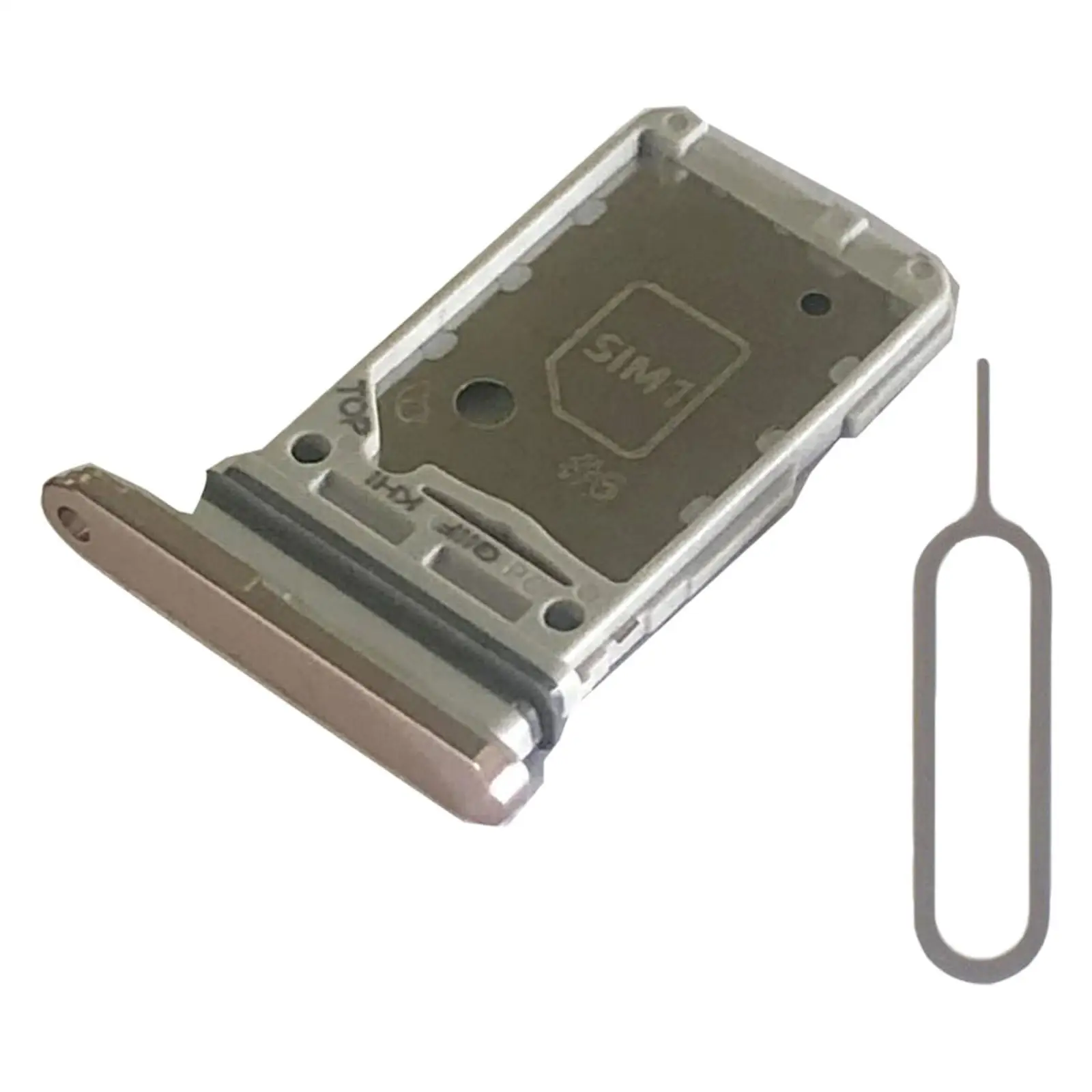 Dual Sim Card Tray Holder Phone for Samsung S21 5G Sim Card Slot Parts