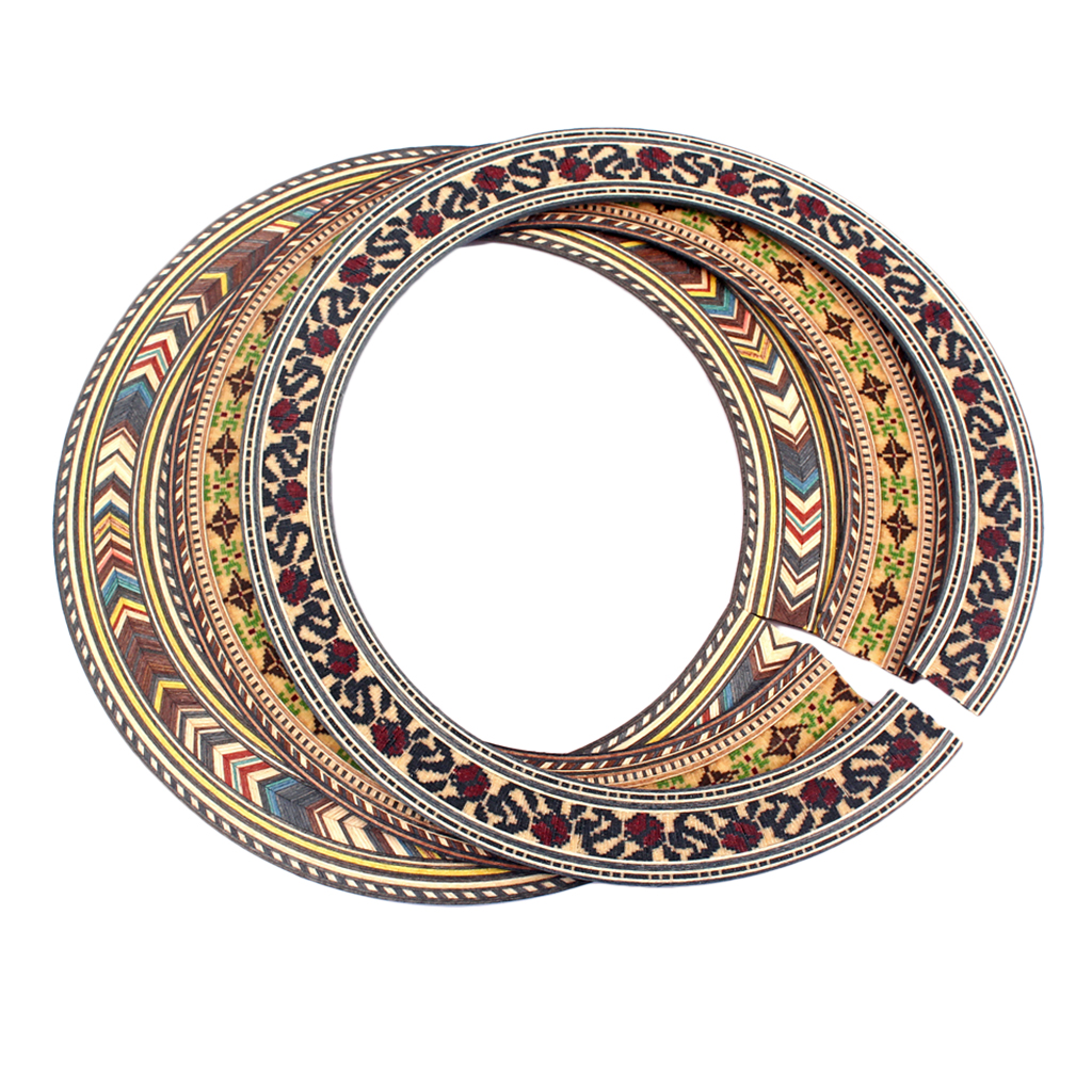 Classical Acoustic Guitar Rosette Rosewood Soundhole Inlay Luthier Tool DIY
