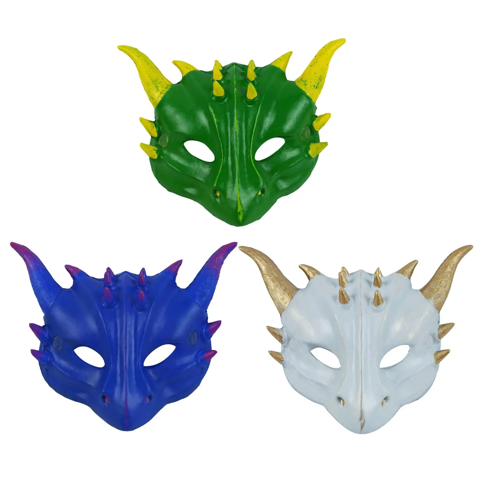 Kids Dragon Mask Cosplay Masquerade Mask for Party Favor Prom Halloween