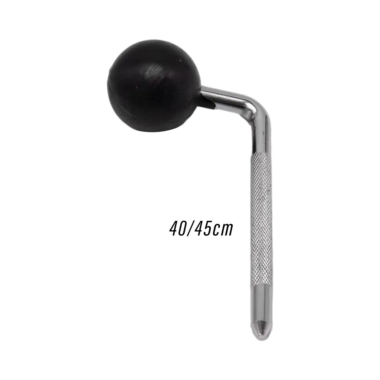 L Rod Ball Handbell Cowbell Clamp Holder Drum Stand Holder for Drum Player Universal Ball