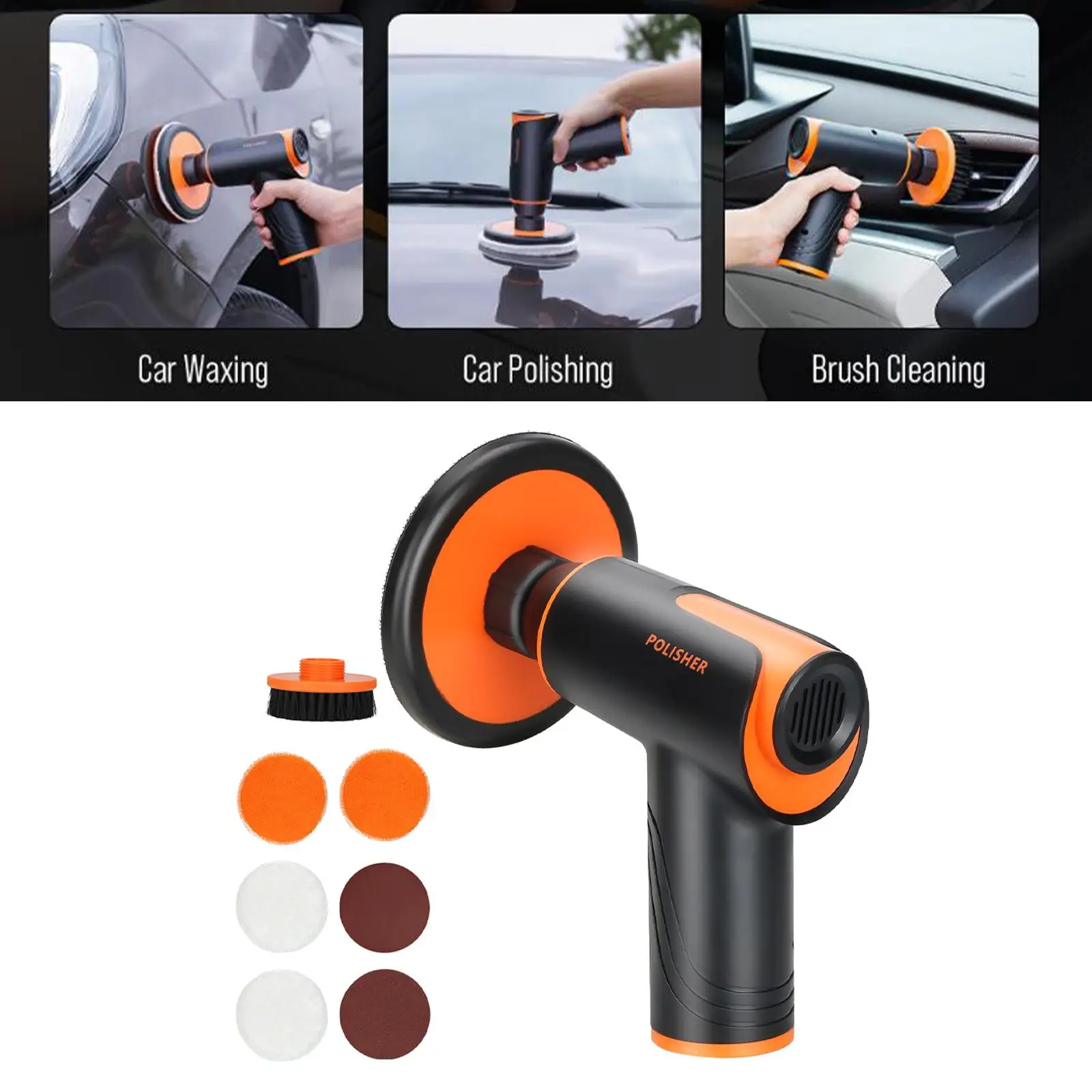 Car Buffer Polisher Fast Charging for Automobile Detail Processing