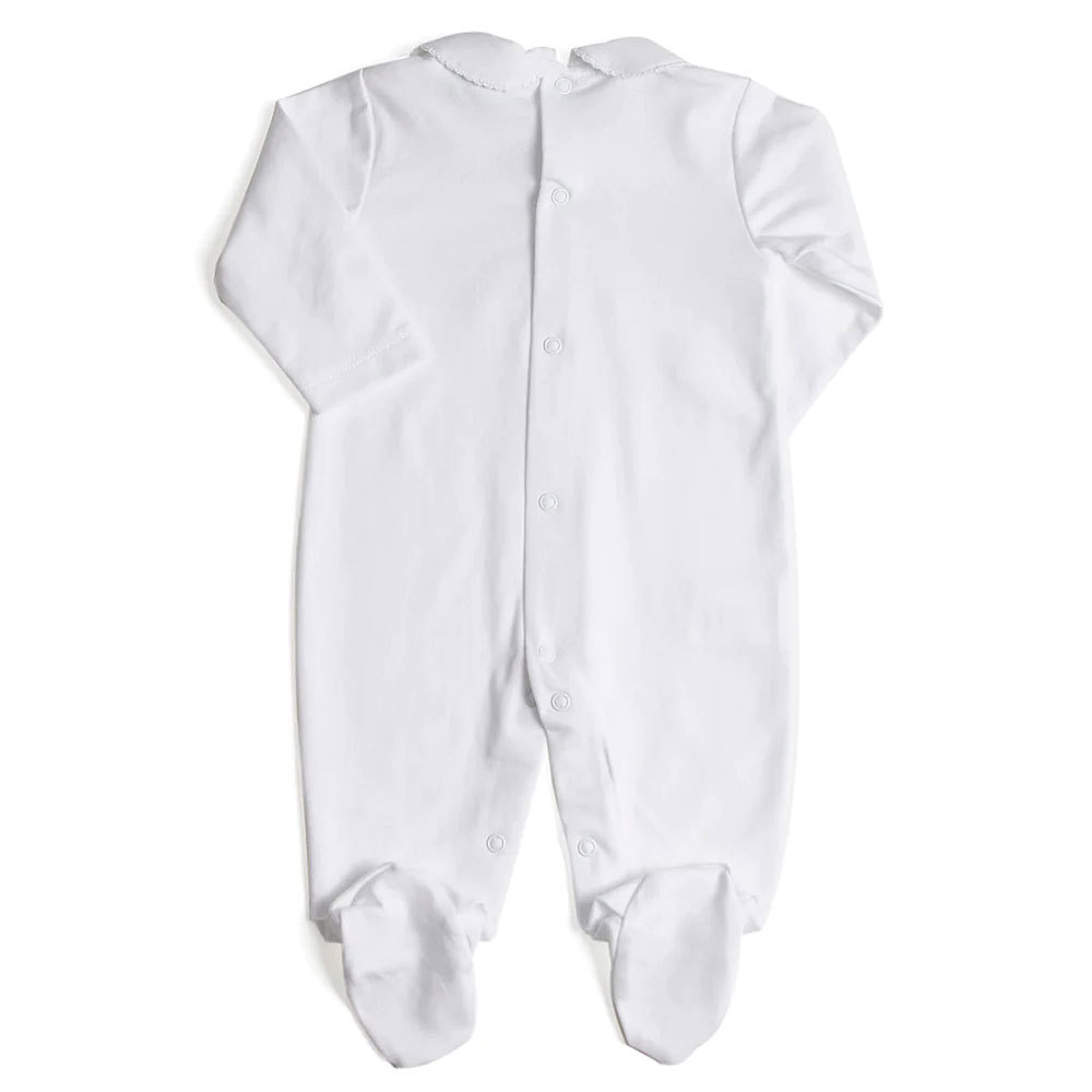 Spanisch Baby der Kleidung Baby Baumwolle Kleidung Krabbeln Kleidung Baby der Taufe Lange Hülse Im Inneren Romper Neugeborenen Baby Kleidung – Detail 4