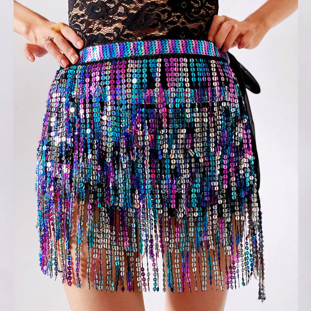 Gonna Lunga Trasparente Da Ballo In Chiffon Per Donna - Tulle Avvolgente Con Cintura Regolabile Per Danza Classica, Halloween E Feste