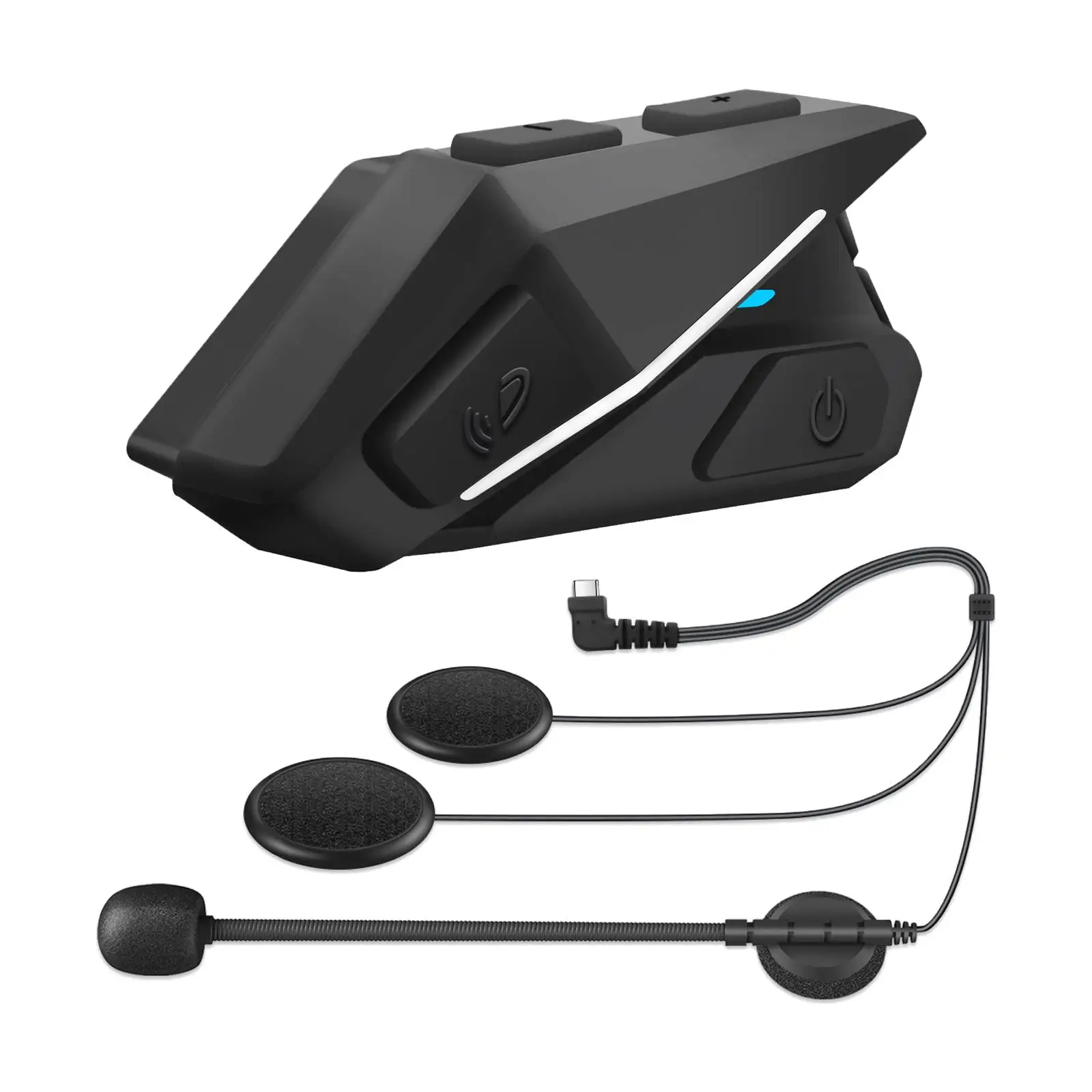 Motorcycle  Headset  Communication System Mic for Riding Skating delivery