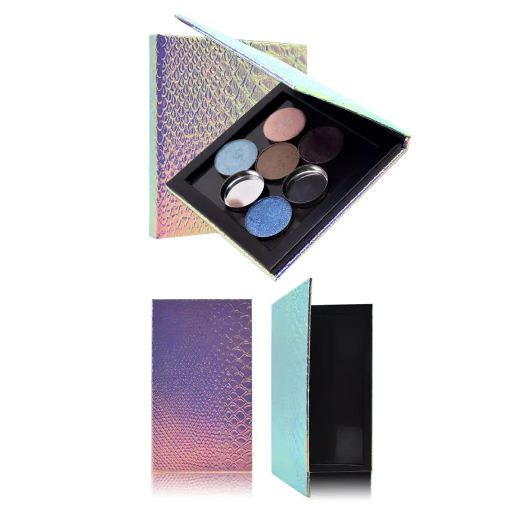 Professional Cosmetic GLITTER Empty Magnetic Container Box for Eyeshadow Blush Makeup