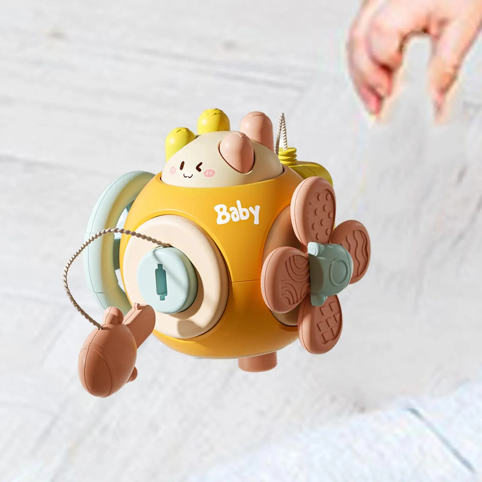 Busy Cube Activity Cube Developmental Baby Busy Ball for Fine Motor Skills Coordination Tactile Training Education Preschool