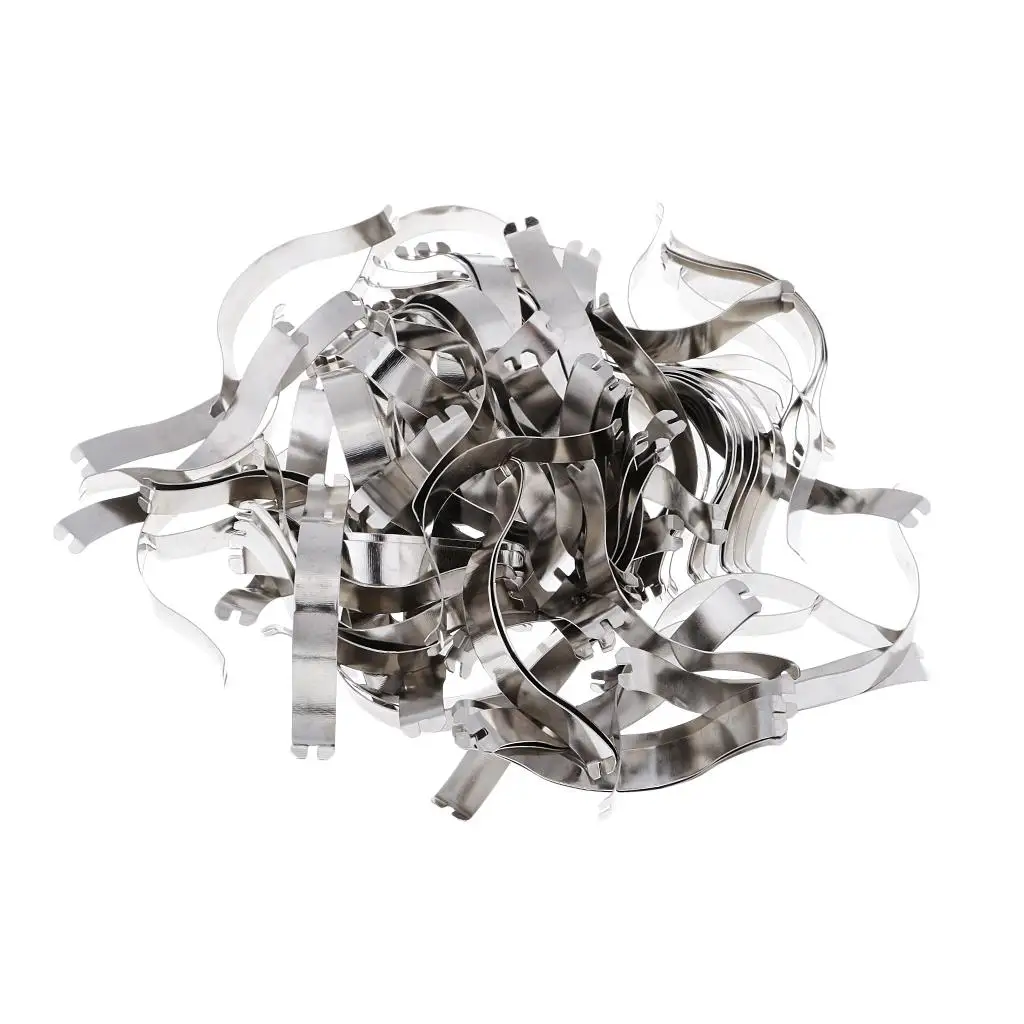 100 Pieces Spring Clips Metal Picture Frame Framing Hardware DIY Supplies
