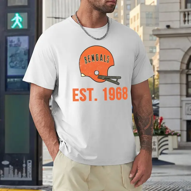 white bengals t shirt