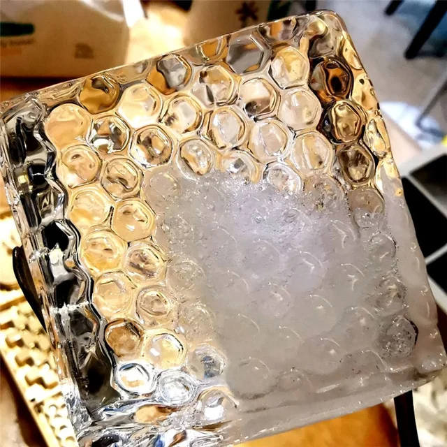 Pattern customization Honeycomb Plaid Bar Ice Stamp Ice Tray