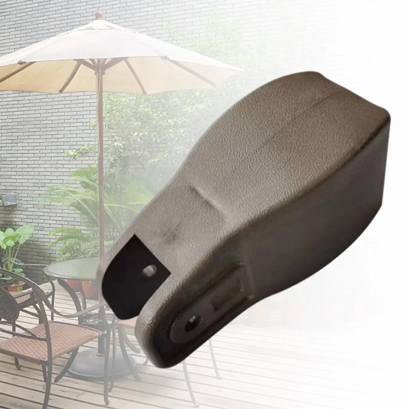 Patio Umbrella Accessories Pole Cap Outdoor Umbrella Clamp Mount for Outdoor