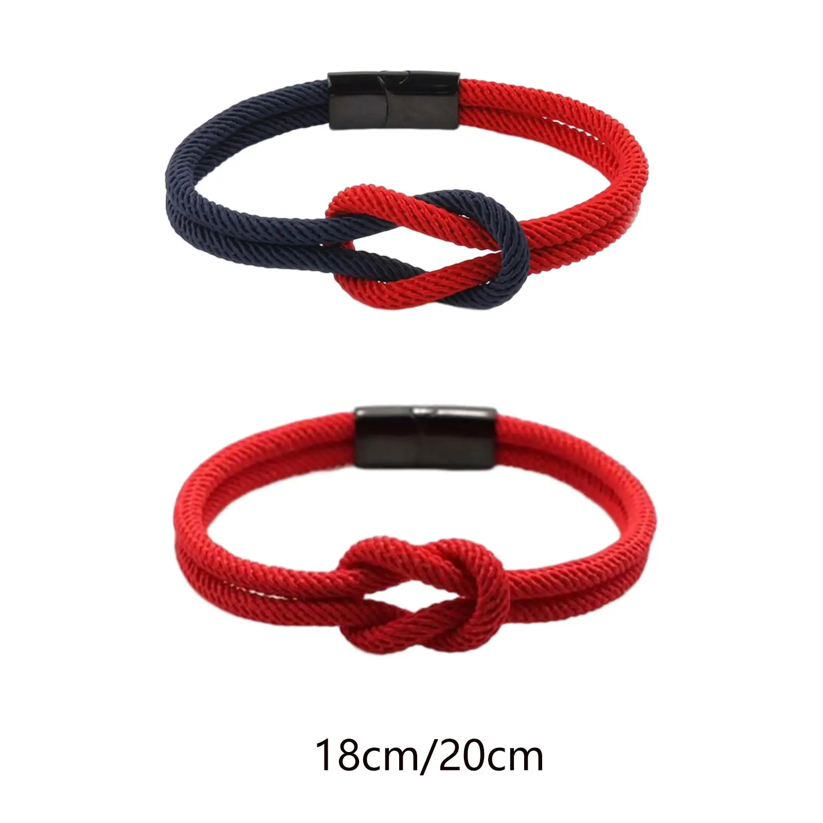 Rope Bracelet Gifts Adjustable for Couples Boyfriends Girlfriends Teens