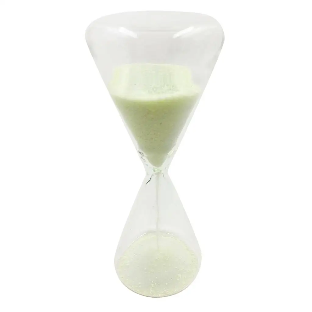 1 Minute Glass Sand Timer Hourglass Clock Glow in The Dark Kids Brushing Games Play Toy