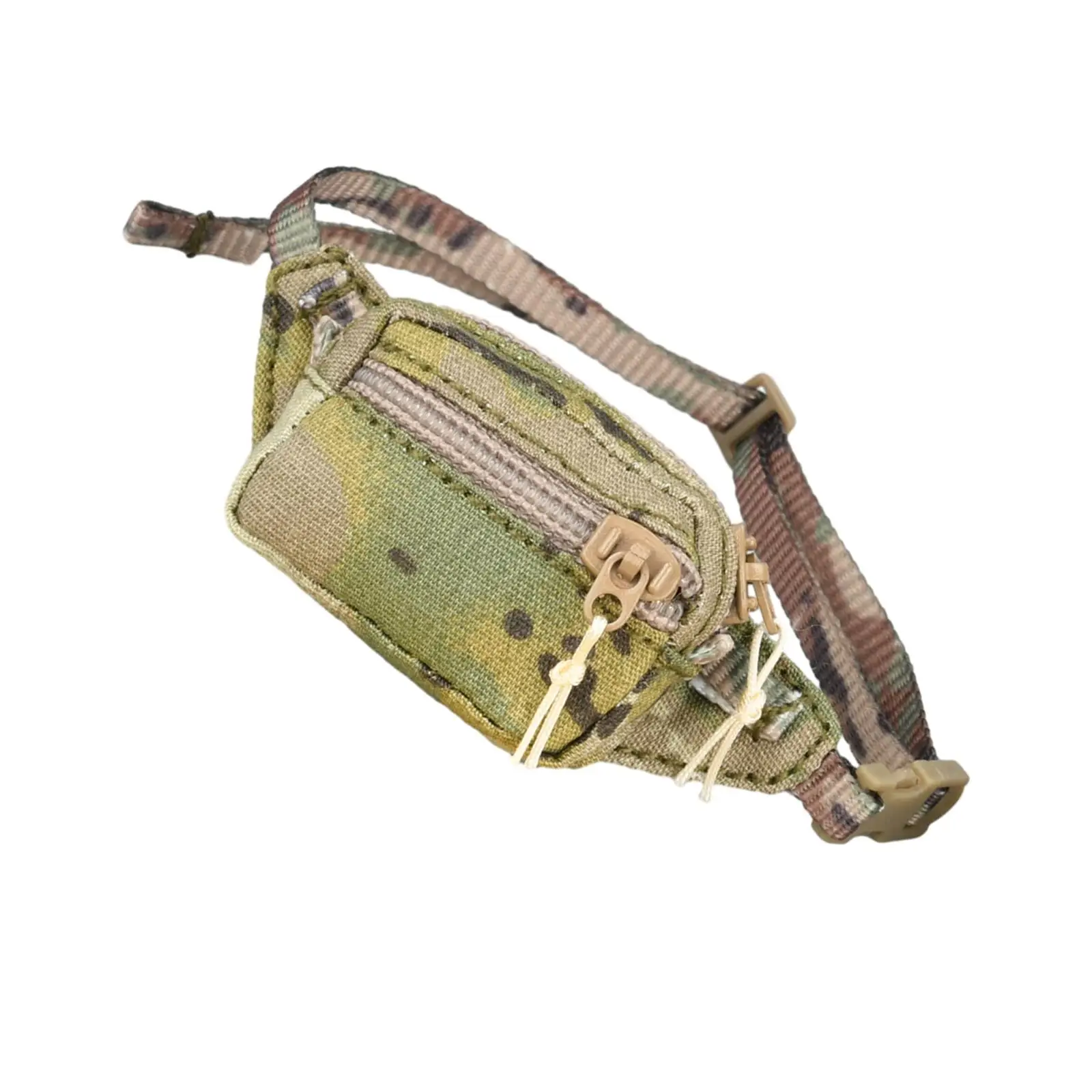 1/6 Soldier Waist Bag Garden Tool Classic Miniature Waist Storage Bag Decoration Accessory for 12`` Action Figures Decoration