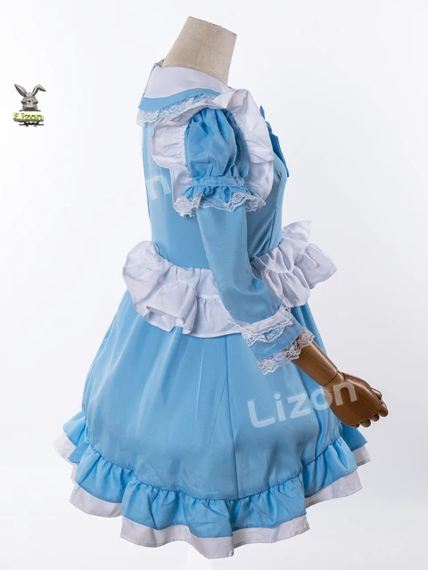 Poppy Playtime dress Mommy Long Legs Costume Poppy Outfit Blue Dress small