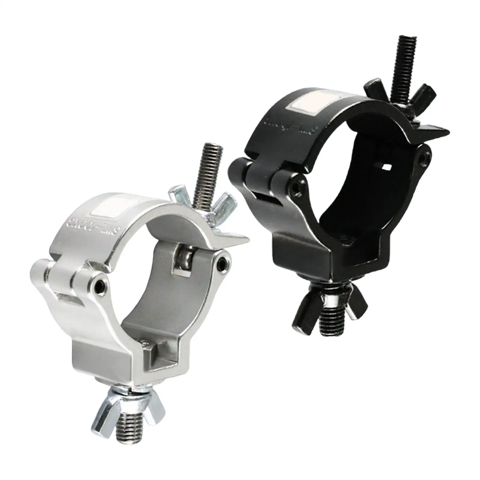 Aluminum Alloy Stage Lighting Mount Clamp Load 220lbs for 48-51mm Od Tubing/Pipe Moving Head Light Stand DJ Lighting