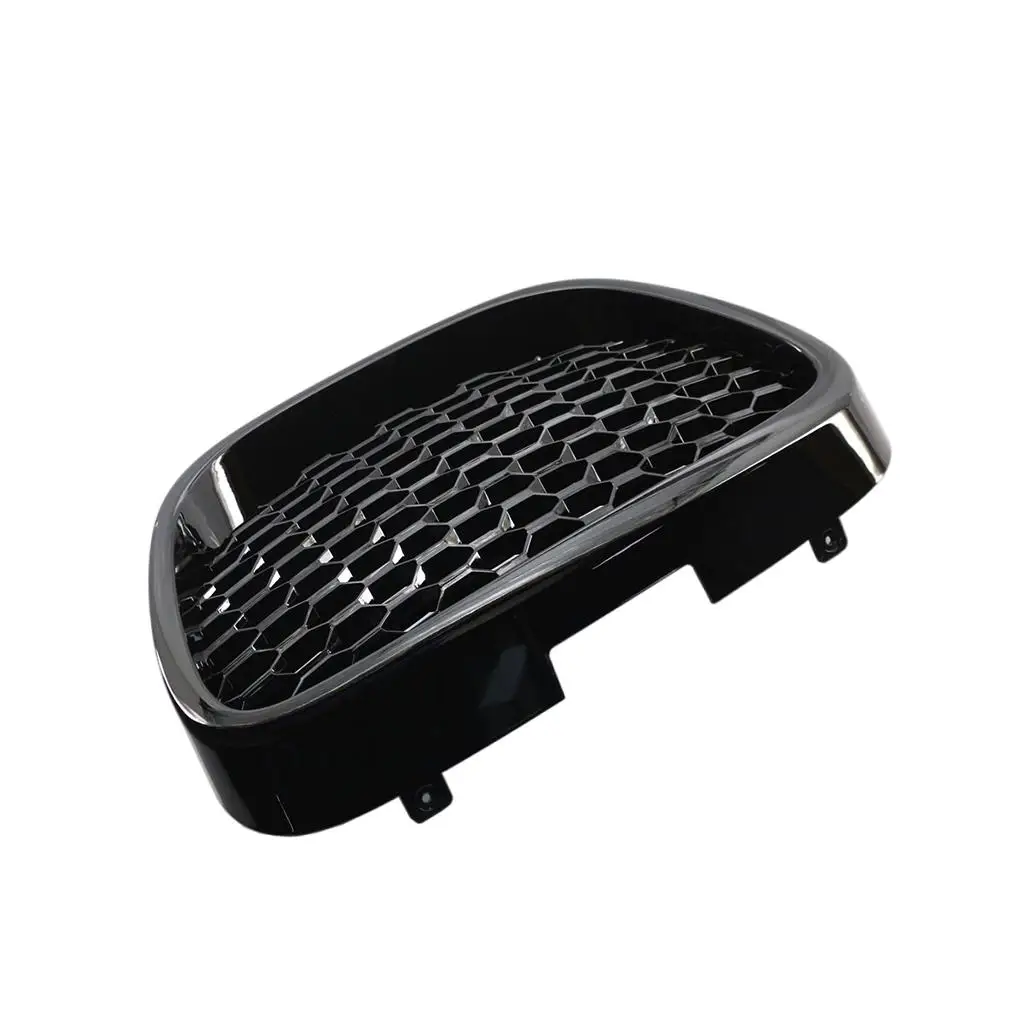Honeycomb Grill Grille, Black Badgeless Sport Grills, Fit for 06-2009erior accessories  Car Styling