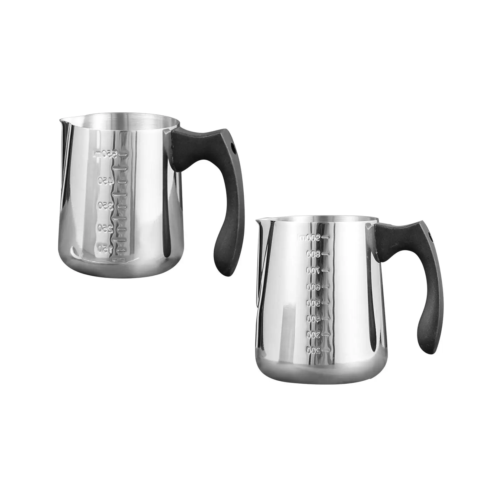 Multifunctional Milk Frothing Mug Barista Steam Mugs Espresso Steaming Cups Milk Jug Cup Coffeware for Holiday Party Kitchen
