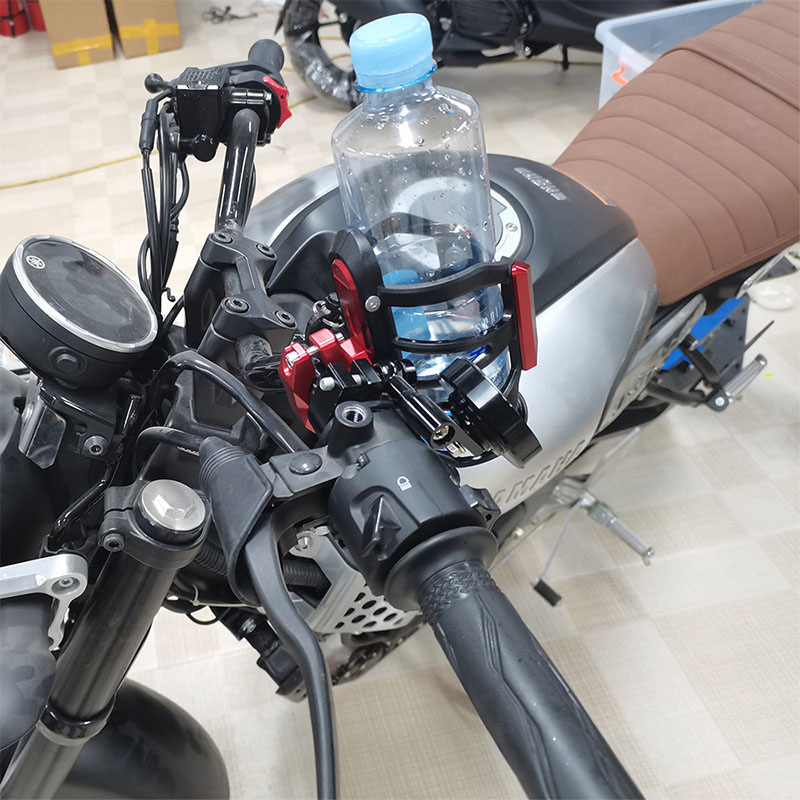 Motorrad Getränke wasser flasche für Ducati Multis trada 2010 2021 s st 2009-2013 Getränke becher Thermoskanne halter Zubehör – Detail 4