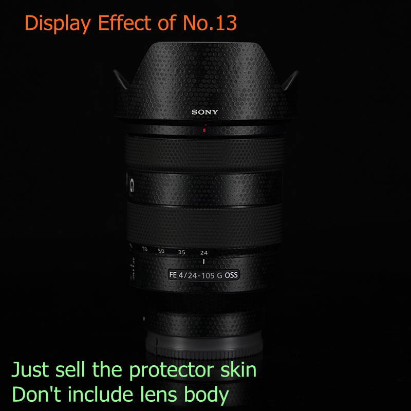 Description Picture 2 of itemSEL24105G Camera Lens Sticker Coat Wrap Protective Film Body Decal Skin For Sony FE 24-105 F4 24-105mm F/4 G OSS FE24105MM/4