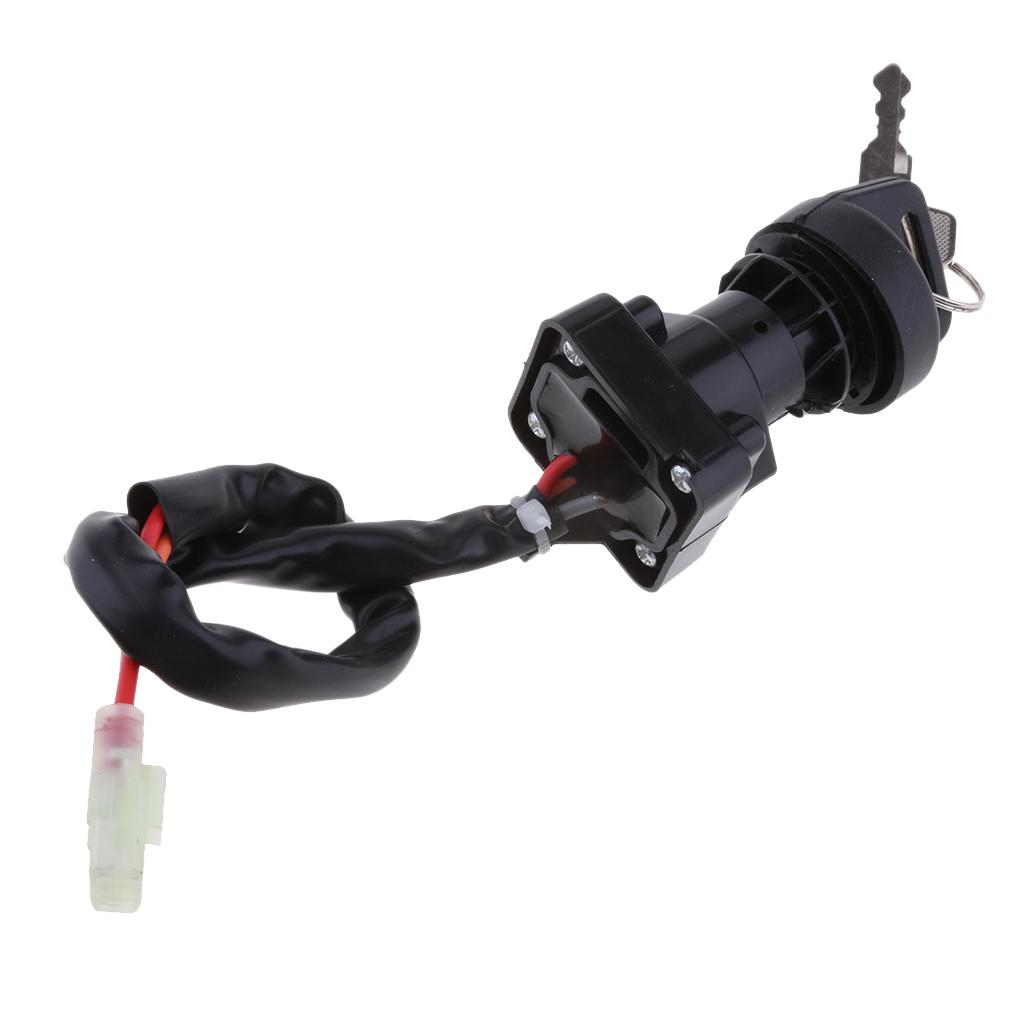 Black Ignition Key Switch Fit for for Suzuki LTZ400Z LTZ400Z   LTF250