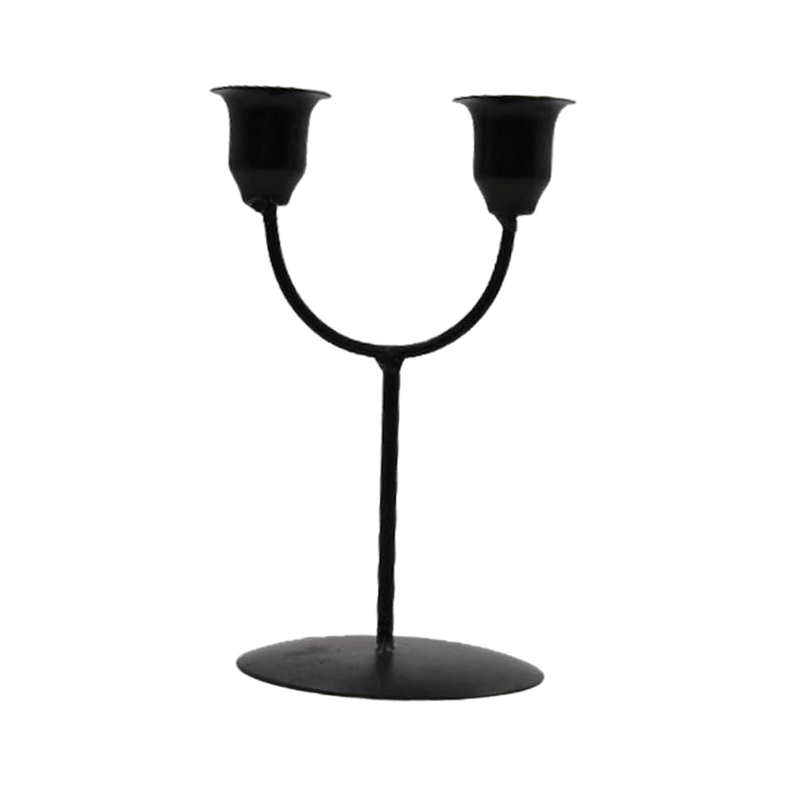 Candles Holder Candlestick Candelabrum Taper Candles Stand Art Decor Display