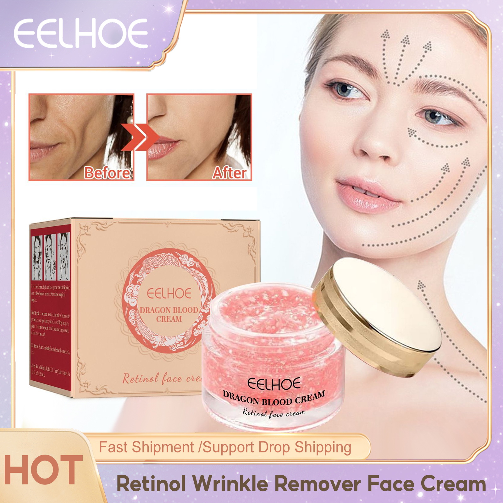 Best of Retinol Anti Wrinkle Face Cream Fade Fine Lines Firming Lifting Effectively Whitening Moisturizing Anti Aging Facial Beauty Care Reviews & Tips