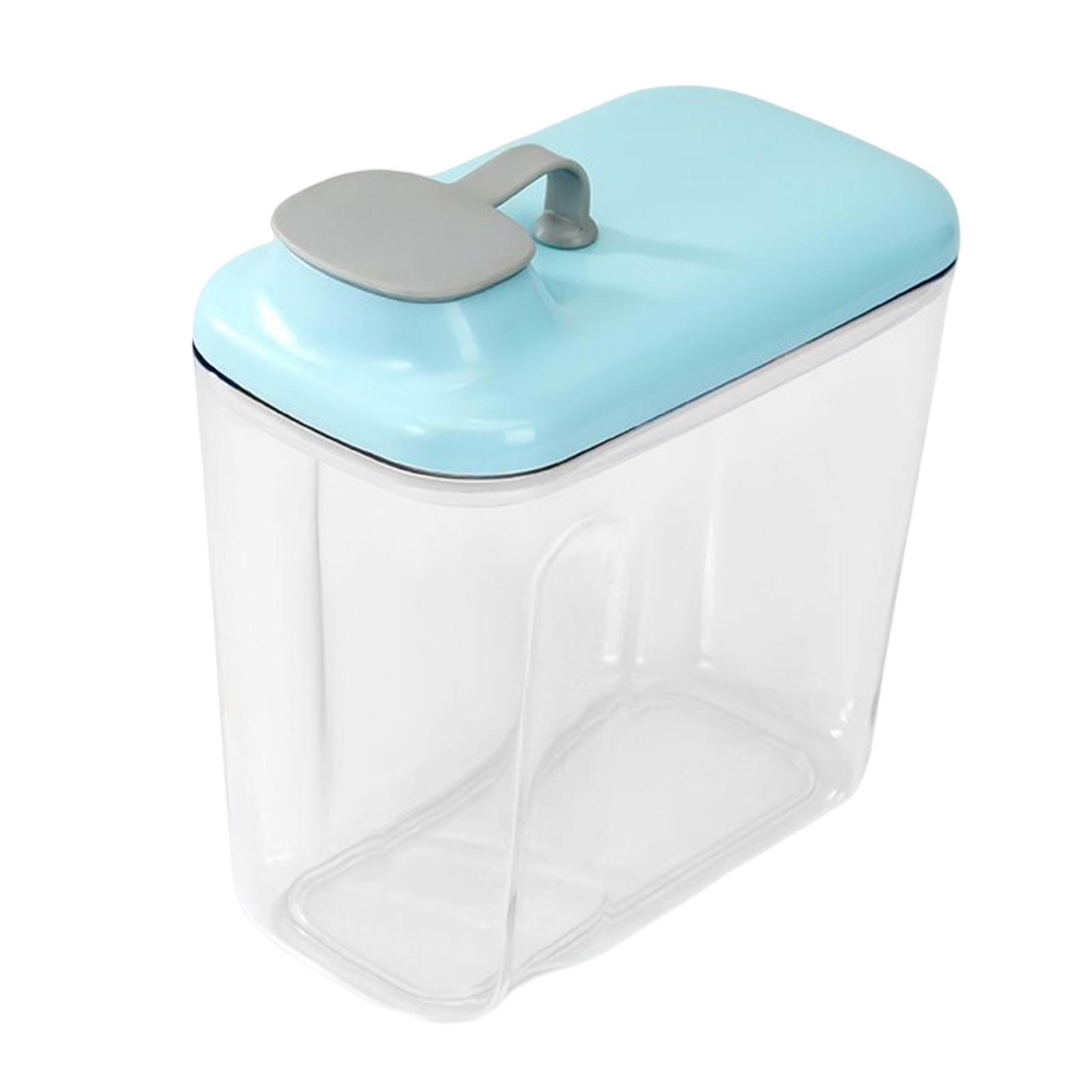 Large Airtight Pet Food Container with Lid Bird Animal Plastic Dog Cat