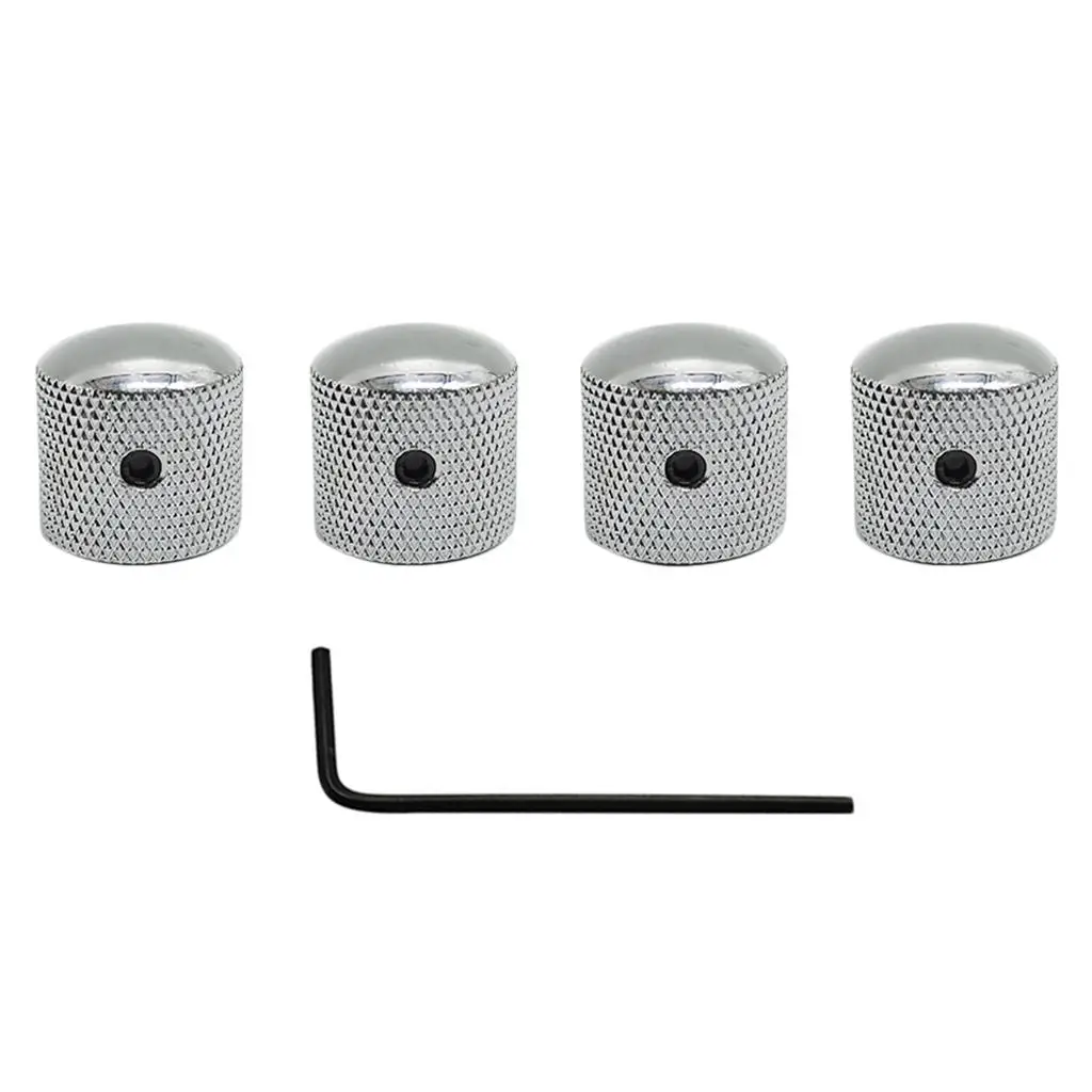 4PCS  Volume  ??Control Dome Knobs for Electric Guitar Bass