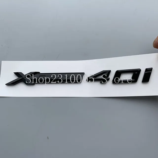 ABS Emblem for X7 XDrive 40i 50i M50i X7M50i M Series Car Side