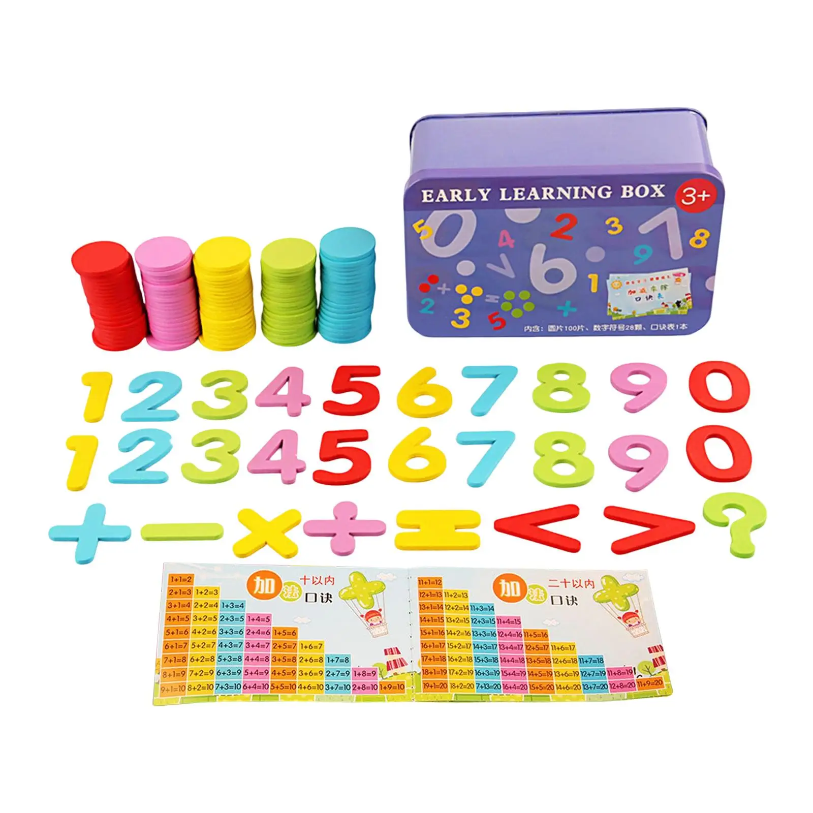 Learning Math Toys Addition Subtraction for Home Classroom Kindergarten