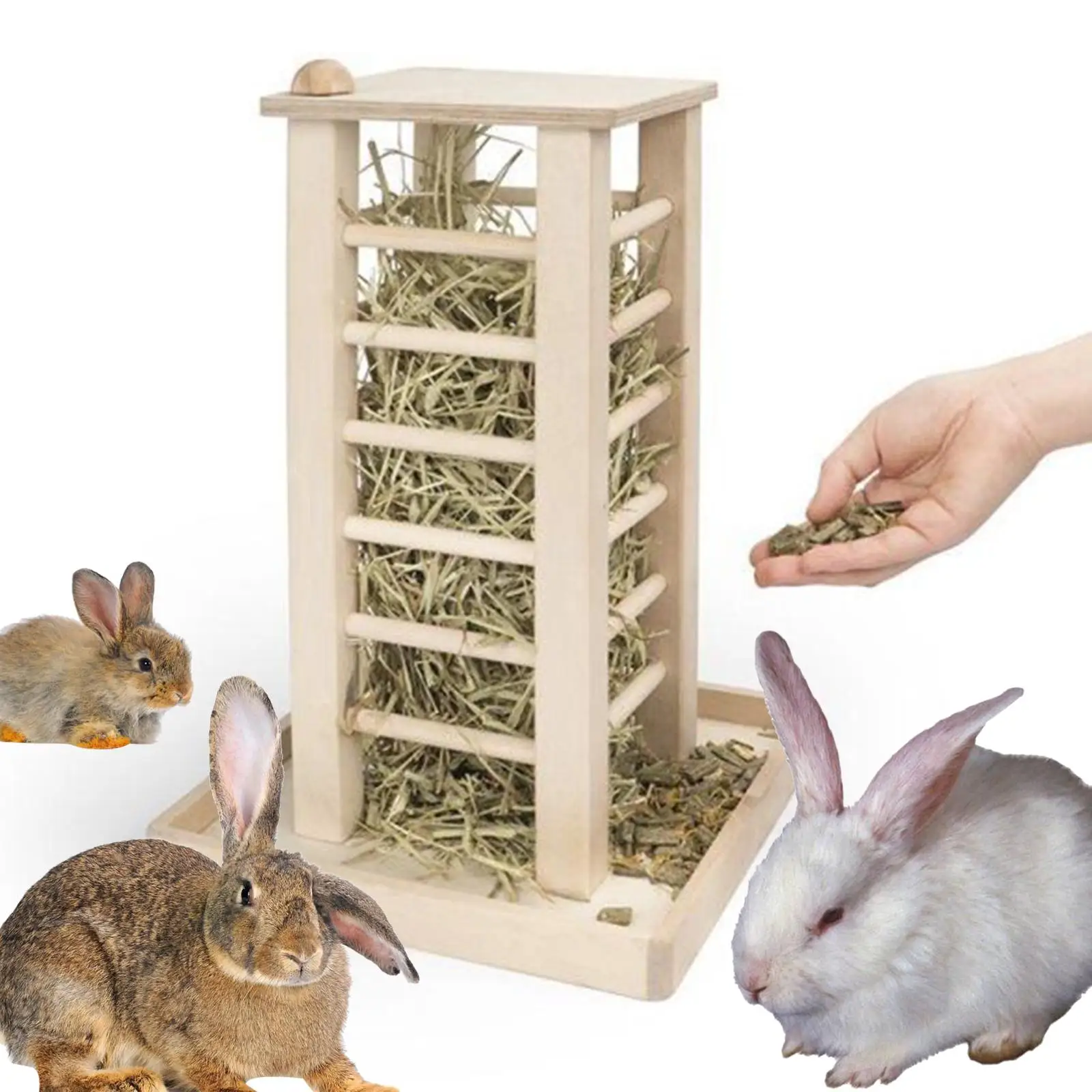 Проверенные способы: как сделать кормушку для кроликов своими руками
