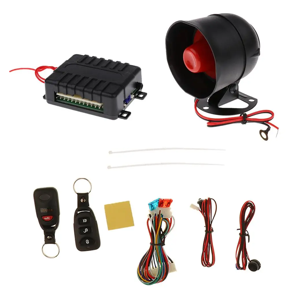 Vehicle Entry System with 3 Button Remote Control