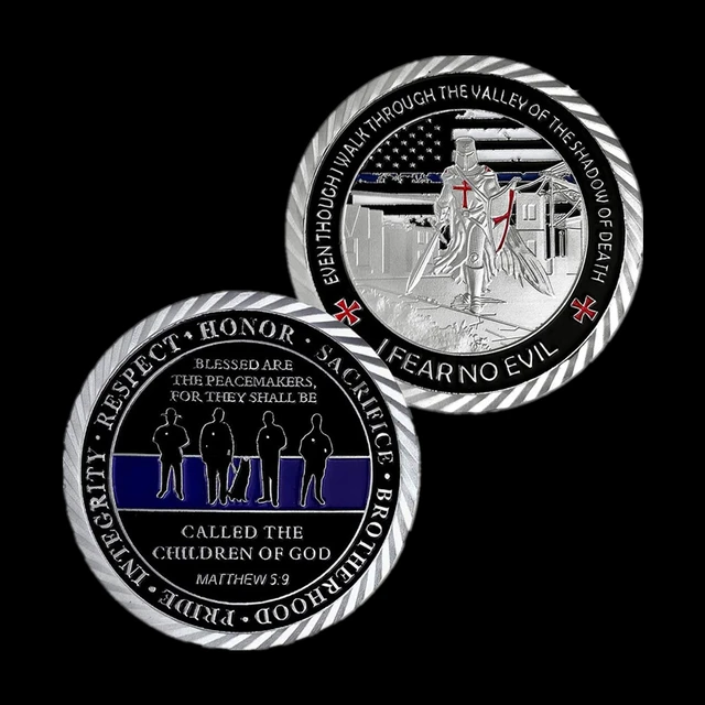 US Sacrifice Police Coin Collection Art Gift Commemorative Coins Gifts!