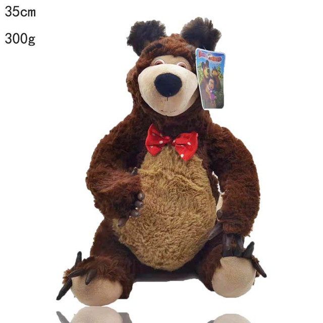 Masha and bear clearance soft toys