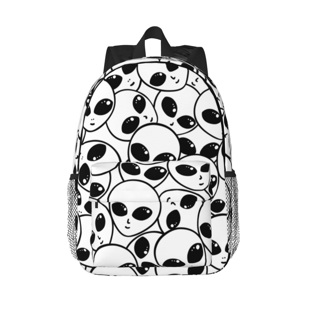 Mochila Padrão Alienígena e UFO Personalizada, Bookbag