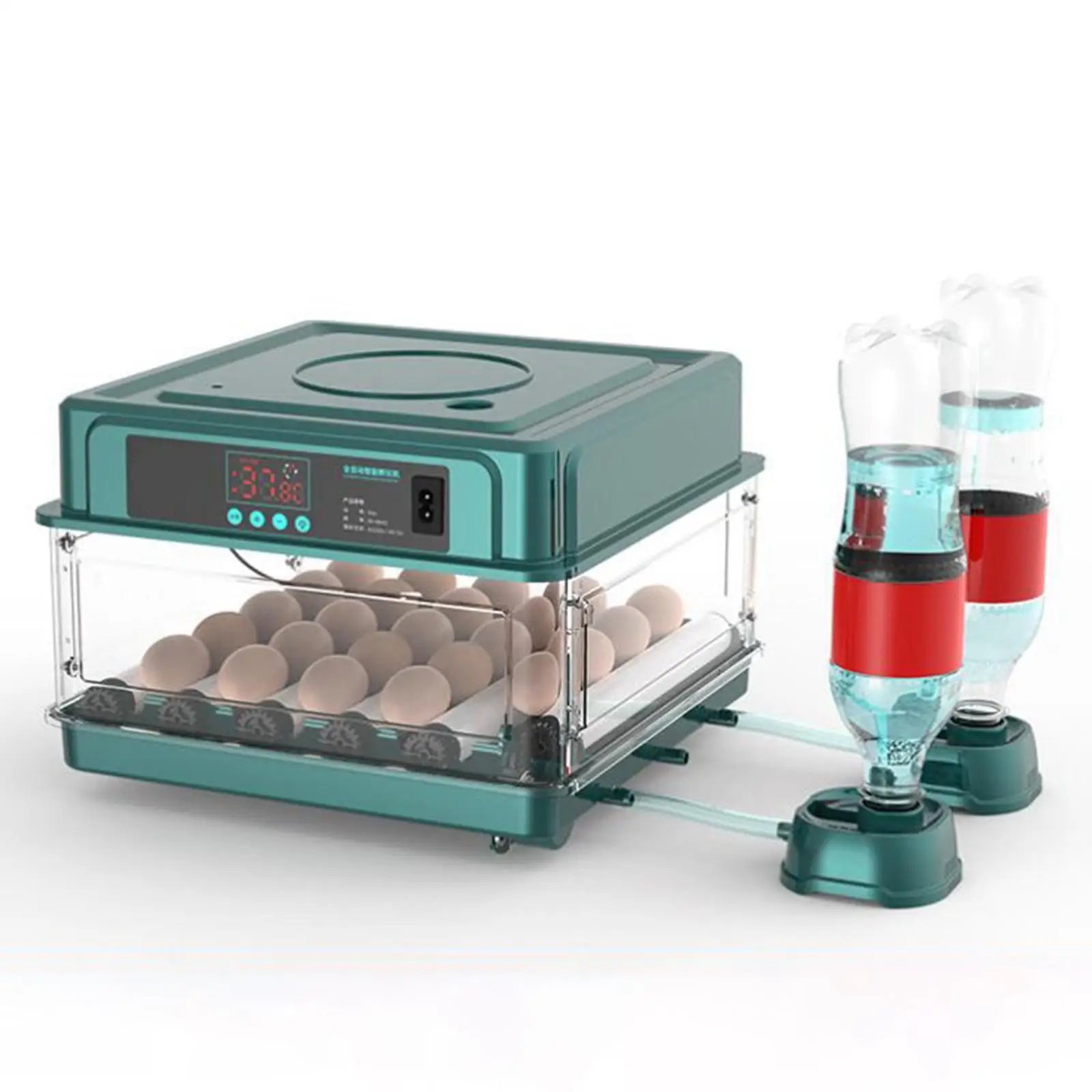 Automatic Egg Incubator Chicken Incubator Automatic Egg Turner Fully Automatic Poultry Hatcher Machine for Goose Quail Chicken