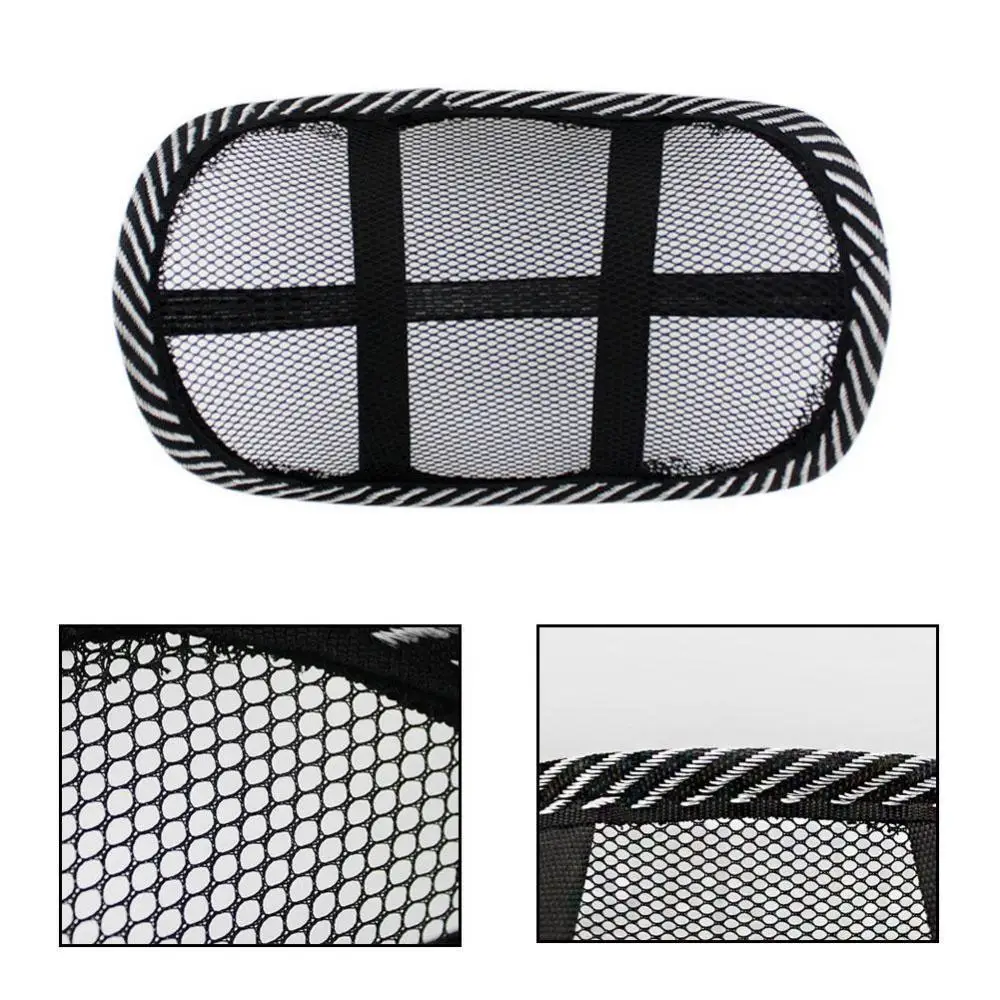 Auto Car Seat Mount Headrest Neck Protector Head Support Interior Accessories Travel Vehicle Neck Pillow Mesh Cloth Breathable