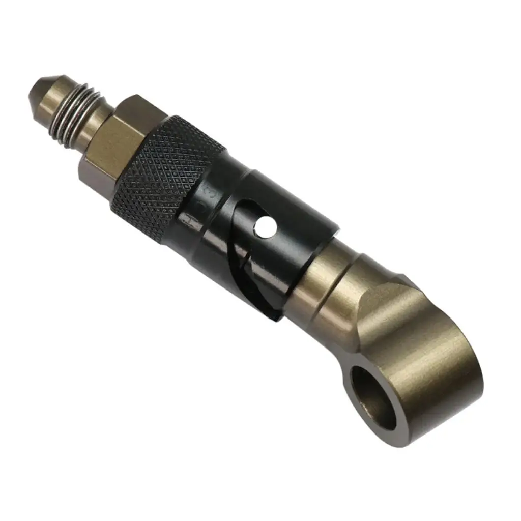 AN3 Hose End Fitting E85 Oil Fuel  Elbow, Aluminum Alloy