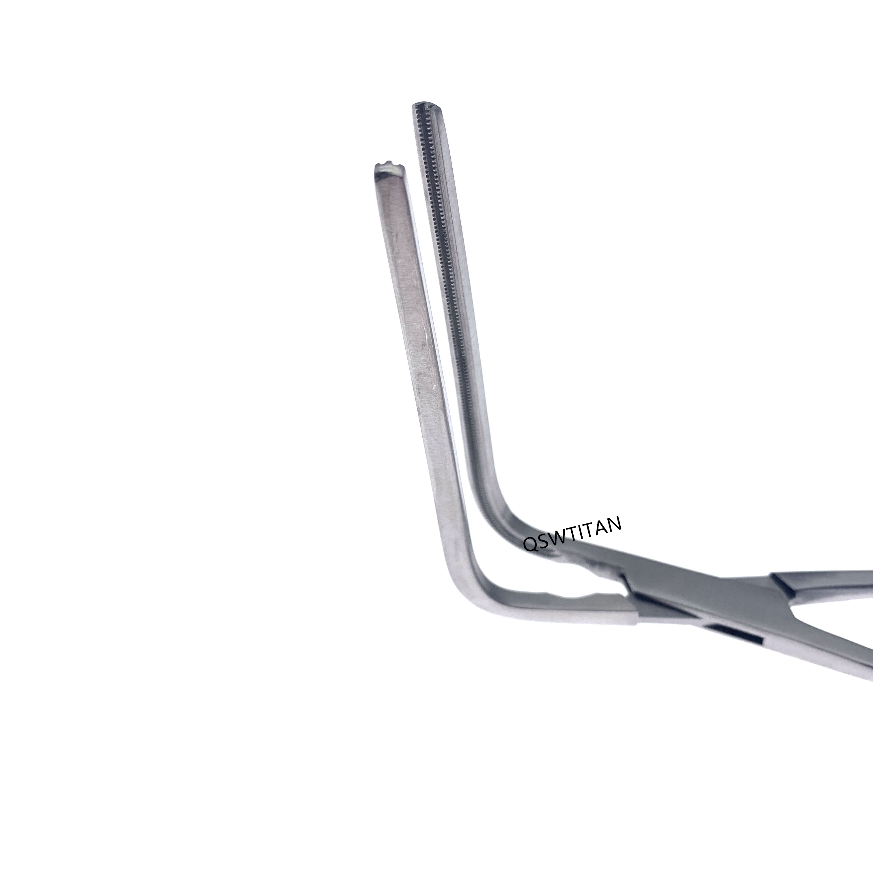 Atraumatic Jaw Tips Vascular Clamps Aortic Exclusion Clamp stainless steel Cardiovascular surgical instruments