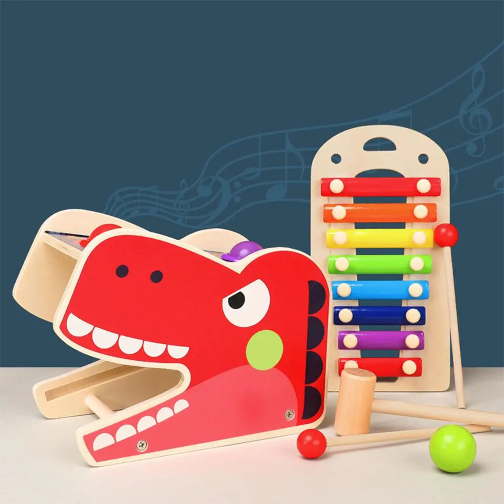 Glockenspiel Xylophone Whack A Hamster Arm Strength Training Fun Board Game