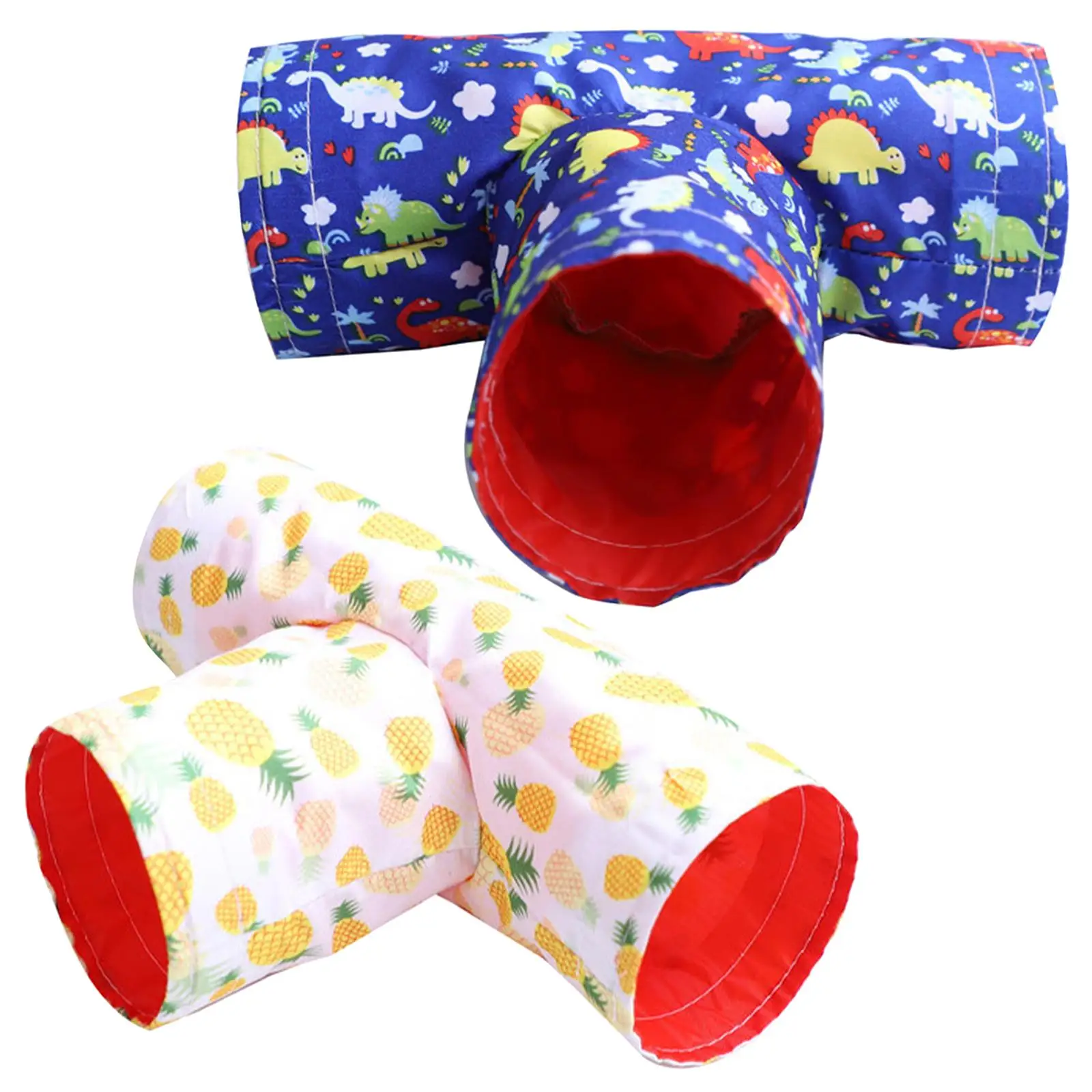 Pet Guinea Pig Tunnel Tube Hideout Toy for Hamster Gerbil Rat Sugar Glider