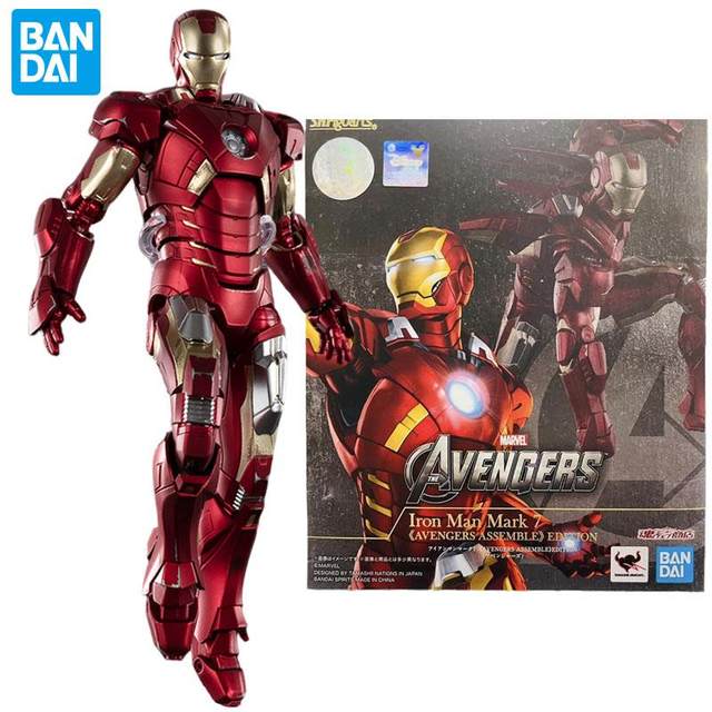 Iron man mark 7 (avengers assemble outlet edition) sh figuarts