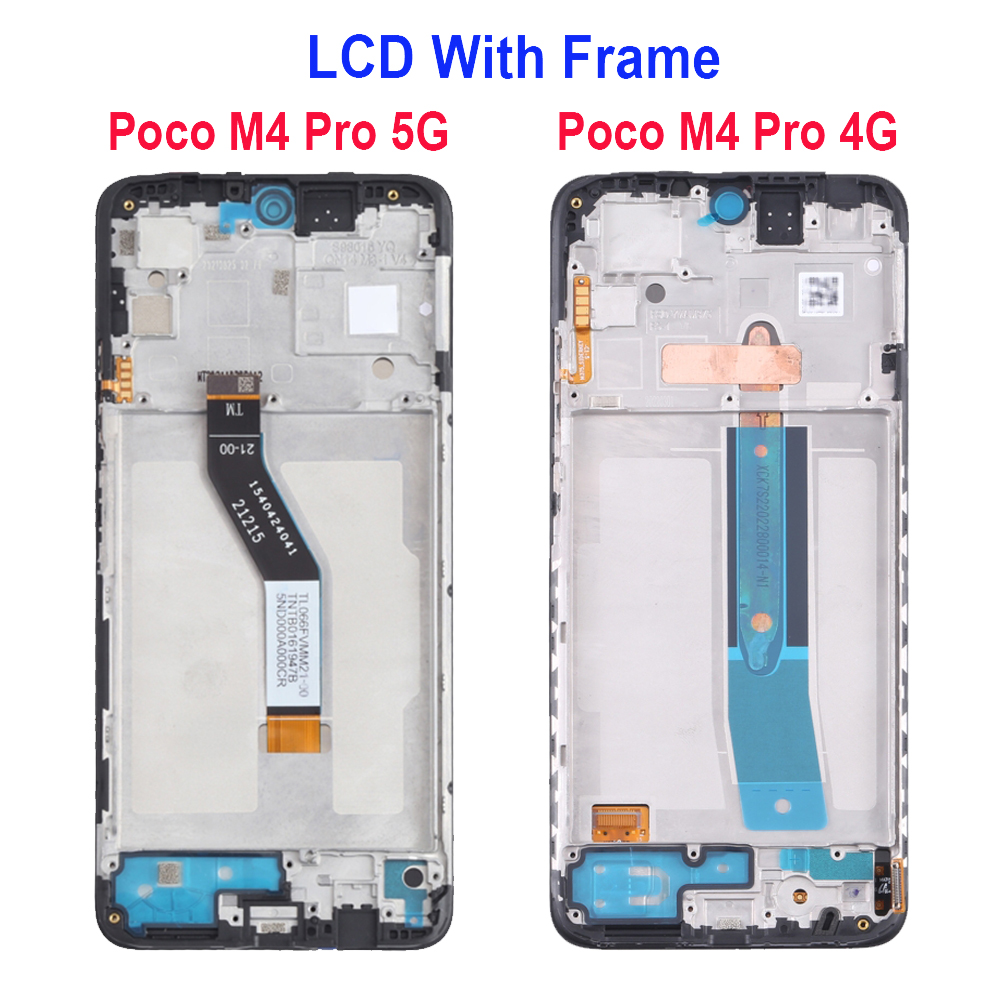 Для Xiaomi Poco M4 Pro 4G 5G LCD MZB0B5VIN 2201117PI 21091116AG MZB0BGVIN  дисплей сенсорный экран дигитайзер в сборе | AliExpress