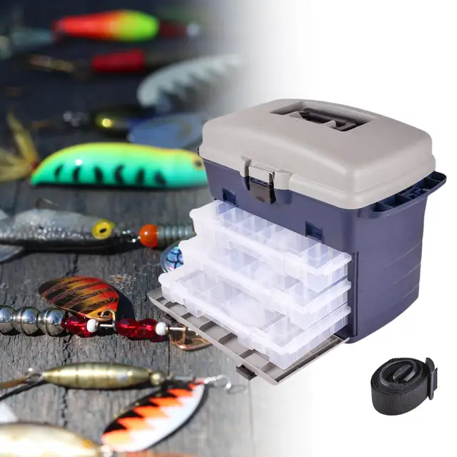 Fishing Tackle Box Organizer Floating Fish Lure Storage Boxes Terminal  Tackle Box ABS Containers - AliExpress
