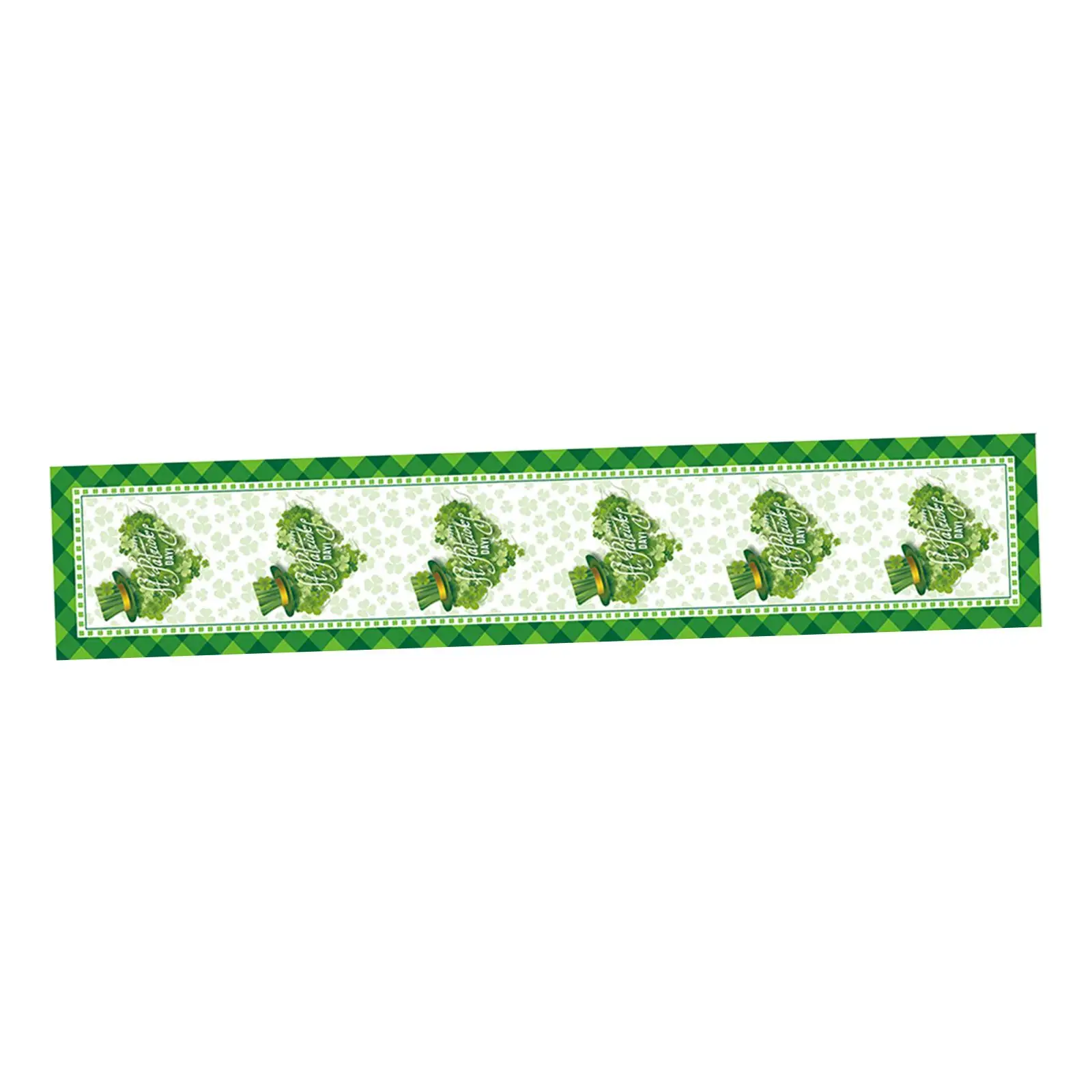 St.`s Day Table Linens, Spring Shamrocks Clovers, Table Runners, Tablecloths