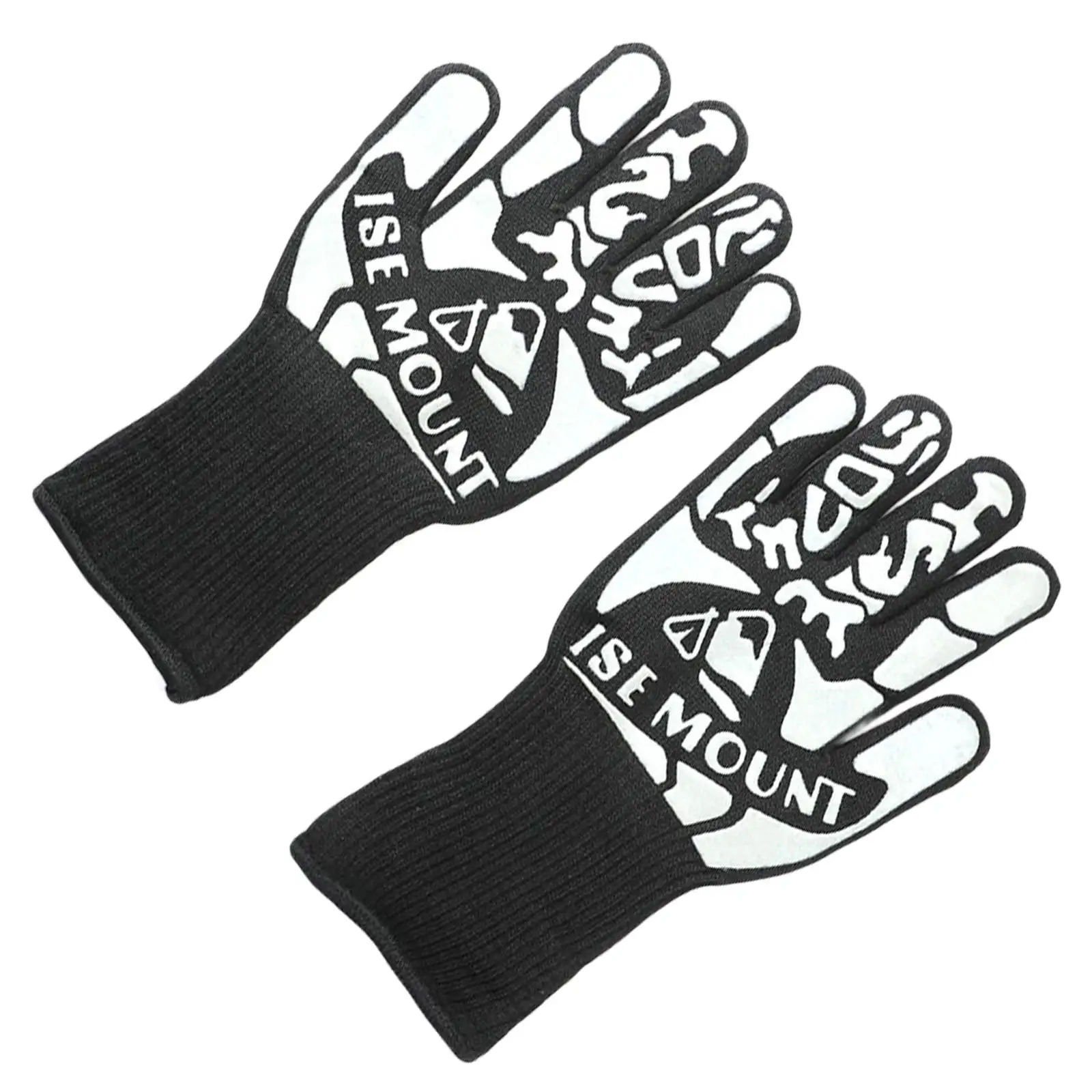 High Temperature 800C/1472F Resistant Gloves Fireproof for Hair Styling